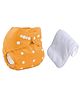 Sparkle Joy Free Size Reusable Cloth Diaper With Insert - Orange