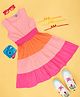 YU by Pantaloons Sleeveless Colour Blocked Dress - Multi Colour
