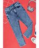 YU by Pantaloons Mild Washed Jeans - Medium Blue