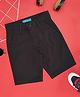 YU by Pantaloons Solid Shorts - Black