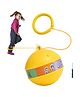 Muren Led Ankle Skip Toy Fun and Fitness Activity Game, Glowing Jumping Ball, Birthday Gift- Random Color