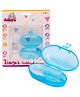 Adore Baby Fingerbrush with Hygiene Storage Case- Blue