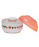 Adore Advanced Wokey! The Deluxe Printed Powder Puff set- Orange
