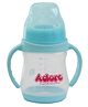 Adore Jiggle 2 Stage Wideneck Feeding Bottle with Twin Handle- 150ml- Blue