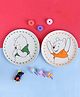 The Bamboo Co Bamboo Kids Plate- Set Of 2- Winni-Multi Color