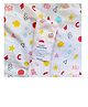 Outfit Collections 100% Organic Cotton Muslin Cute Print Swaddles Blanket pack of 1 - Multicolor