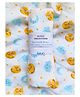 Outfit Collections 100% Organic Cotton Muslin Cute Print Swaddles Blanket pack of 1 - Multicolor