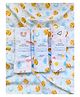 Outfit Collections 100% Organic Cotton Muslin Swaddles Blanket pack of 3 - Multicolor