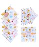 Outfit Collections New born Baby Gift Set 100% Organic Cotton Muslin  Pack Of 13 - Multicolor