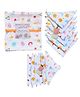 Outfit Collections New born Baby Gift Set 100% Organic Cotton Muslin  Pack Of 13 - Multicolor