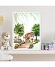 Outfit collections Jungle Theme Art Kids Painting For Wall Décor
