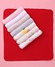 Ben Benny Terry 100% Cotton Knit Wash Cloths with Benny Print Pack of 8 L 21.5 x B 21.5 cm - Multicolor