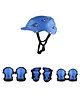 Steelbird Skating / Cycling Helmet along with Protector- Dark Blue-XS