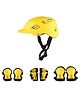Steelbird Skating / Cycling Helmet along with Protector- Yellow-XXS