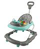 JoyRide Kidzoo BabyGo Musical Mini Explorer Walker Compact Foldable Activity Walker with Adjustable Height & Parental Handle for Boys|Girls - Green