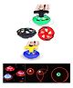 YAMAMA Spinning Toys Flashing Pec-Top Toys For Kids Colorful Spinning Top Toy With LED Light Music And Laser Flash Top Toys  (Pack of 2  Color May Vary)