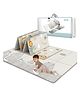 YAMAMA Animal Theme Double Sided Water Proof Extra Large Fordable Foam Baby Play Mat Folding Mat Baby Crawling Mat - (Design May Vary - Multicolor)