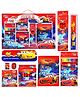 Bunie Cartoon Theme Stationary Kit Set for Kids, Boys and Girls - Red