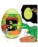 Imagimake Mapology Glow In The Dark Dinos & Egg 3D Puzzle Green - 10 Pieces
