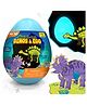 Imagimake  Mapology Glow In The Dark Dinos & Egg 3D Puzzle Purple - 10 Pieces