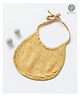 Cocoon Care Unisex Bamboo Terry Muslin Bib Double sided - Yellow