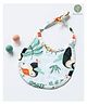 Cocoon Care Unisex Bamboo Terry Muslin Bib Double sided - Multicolor