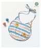 Cocoon Care Unisex Bamboo Terry Muslin Bib Double sided - Multicolor