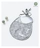 Cocoon Care Unisex Bamboo Terry Muslin Bib Double sided - Light Grey