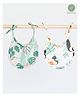 Cocoon Care Unisex Bamboo Terry Muslin Bib Multicolour Double sided (Pack of 2) up to 2 Years