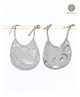 Cocoon Care Unisex Bamboo Terry Muslin Bib Multicolour Double sided (Pack of 2) up to 2 Years