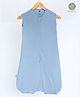 Cocoon Care Unisex Bamboo sleeping bag / wearable blanket / Sleep sack with foot opening Blue