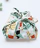 Cocoon Care Unisex Bamboo Muslin Green cloth nappy with extra padding for Baby 0 To 6 Months