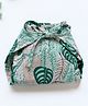 Cocoon Care Unisex Bamboo Muslin Dark Green cloth nappy with extra padding for Baby 0 To 6 Months