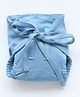 Cocoon Care Unisex Bamboo knitted Fabric Blue cloth nappy with extra padding for Baby 0 to 6 Months