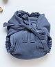 Cocoon Care Unisex bamboo knitted fabric Grey cloth nappy with extra padding for Baby 0 to 6 Months