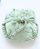 Cocoon Care Unisex bamboo knitted fabric Light Green cloth nappy with extra padding for Baby 0 to 6 Months