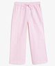 Campana 100% Cotton Solid Trousers - Soft Pink
