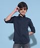 CRIMSOUNE CLUB Full Sleeves Solid  Shirt - Navy