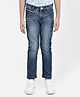 CRIMSOUNE CLUB Cotton Solid Jeans -  Blue