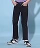 CRIMSOUNE CLUB Cotton Solid Jeans -  Black