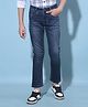 CRIMSOUNE CLUB Cotton Solid Jeans -  Blue