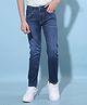 CRIMSOUNE CLUB Cotton Mild Washed Jeans - Blue