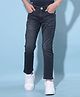 CRIMSOUNE CLUB Cotton Solid Jeans  -  Blue