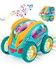 Toysire Musical Toy for Kids Battery Operated Transparent Gear Concept Stunt Car 360 Degrees Rotating with Light & Sound Toys