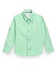 US Polo Assn Cotton Full Sleeves Solid Shirt - Light Green