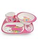 Superware Melamine Kids  Dinner Set- Barbie-Shine  ( Set of 5 )