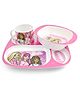 Superware Melamine Kids  Dinner Set- Barbie-Wispy Forest  ( Set of 3 )