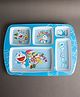 Superware Melamine Kids  5 Section Plate -Doraemon Gadget