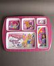 Superware Melamine Kids  5 Section Plate - Barbie Shine