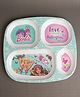 Superware Melamine  4 Section Plate - Barbie Butterfly